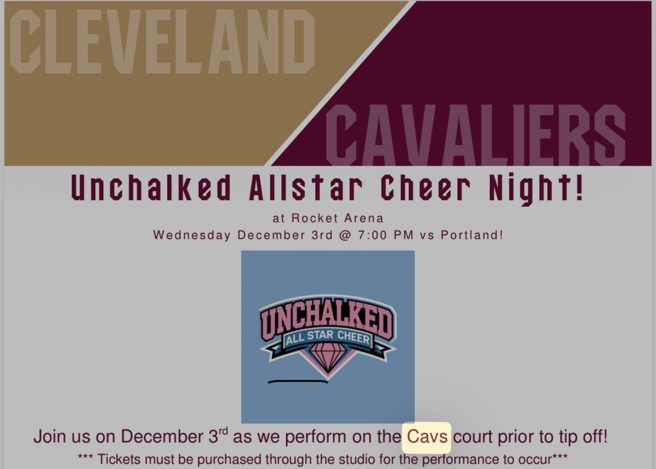 Cavs vs Trailblazers Performance